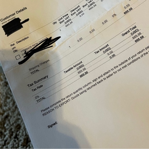 Rick Owens DRKSHDW low - Picture 5 of 5